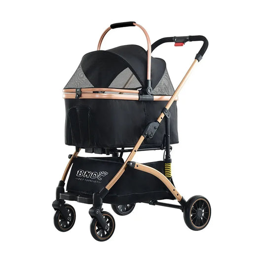 JMT-157130 Collapsible Dog and Cat Stroller for Convenient Pet Transport