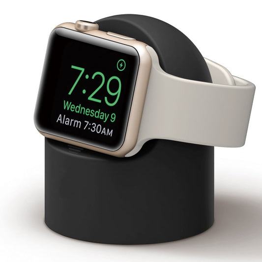 JMT-157514 Silicone Charging Stand for Apple Watch, Compatible with iWatch 5, Desktop Storage Base