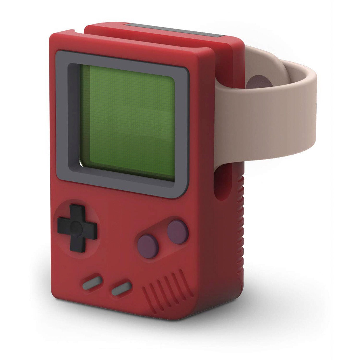 JMT-157514 Silicone Charging Stand for Apple Watch, Compatible with iWatch 5, Desktop Storage Base