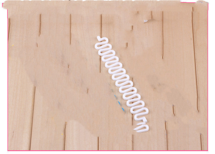 JMT-157706 Fishbone Hair Styling Tool – Black Plastic, Effortless Hair Transformation in Seconds