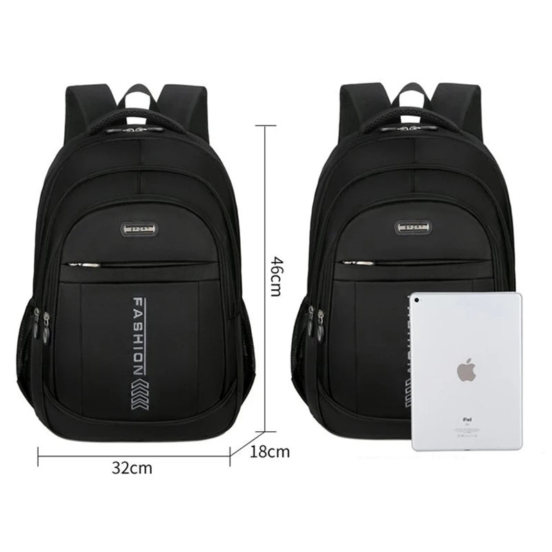JMT-158346 Stylish Waterproof Backpack for Men - Versatile School and Laptop Bag