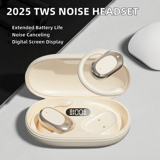 JMT-158346 YX24 OWS Noise Cancelling Gaming Headset with LED Lights and Wireless Chipset for Sports and Running