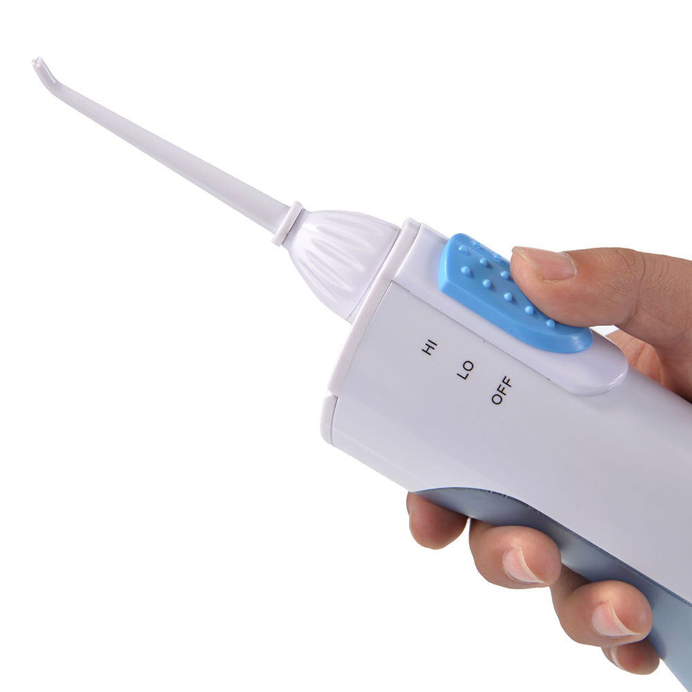 JMT-158730 Portable Water Dental Flosser with Battery Operation for Effective Oral Cleaning