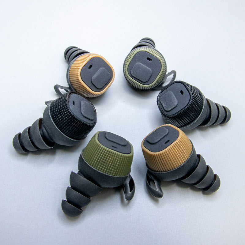 JMT-158986 Electronic Noise-Cancelling Earplugs with Rechargeable Charging Case - M20 Model