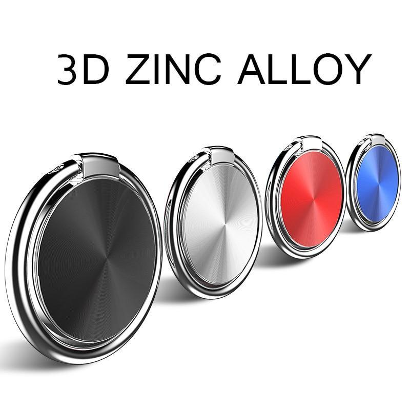JMT-159178 360-Degree Rotating Zinc Alloy Ring Buckle for Mobile Devices and Tablets