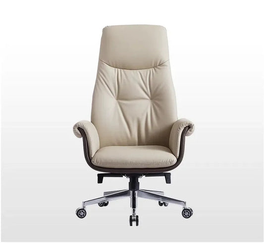 JMT-159242 High Back Leather Swivel Executive Desk Chair for Office Use