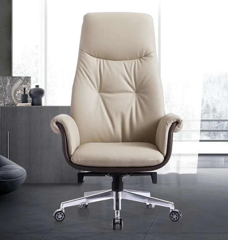 JMT-159242 High Back Leather Swivel Executive Desk Chair for Office Use
