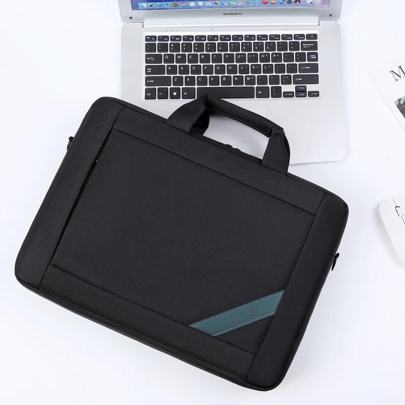 JMT-159306 Waterproof 15.6 Inch Laptop Messenger Bag for Men - Stylish Computer Cover