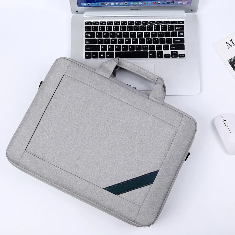 JMT-159306 Waterproof 15.6 Inch Laptop Messenger Bag for Men - Stylish Computer Cover