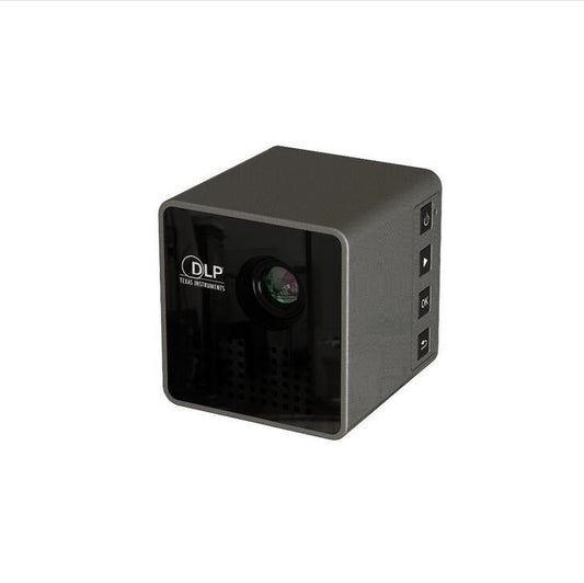 JMT-159498 Portable Wireless Mini DLP Projector with Built-in WiFi, Miracast, Airplay, and Rechargeable Battery