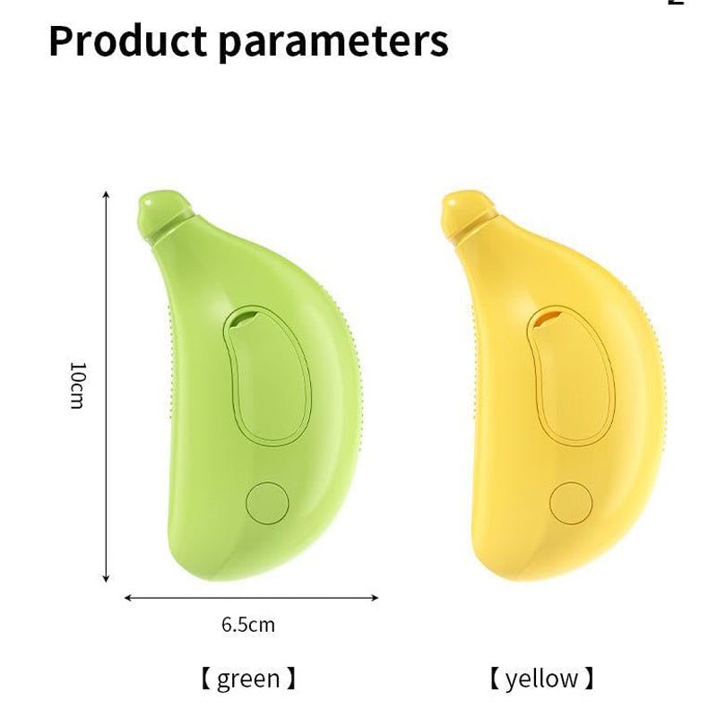 JMT-159562 Rechargeable 3-in-1 Cat Steam Brush with Massage Function for Grooming and Hair Removal