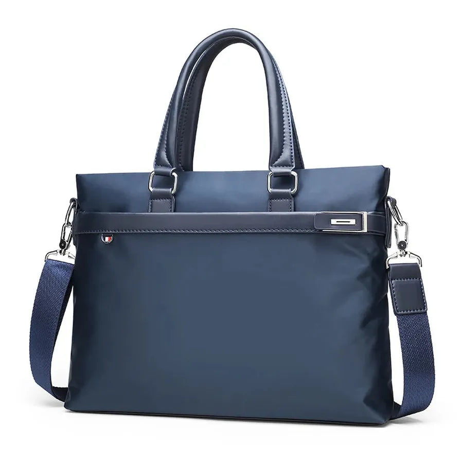 JMT-160202 Men's Waterproof Nylon Travel Briefcase for Work and Business, Laptop Shoulder Bag