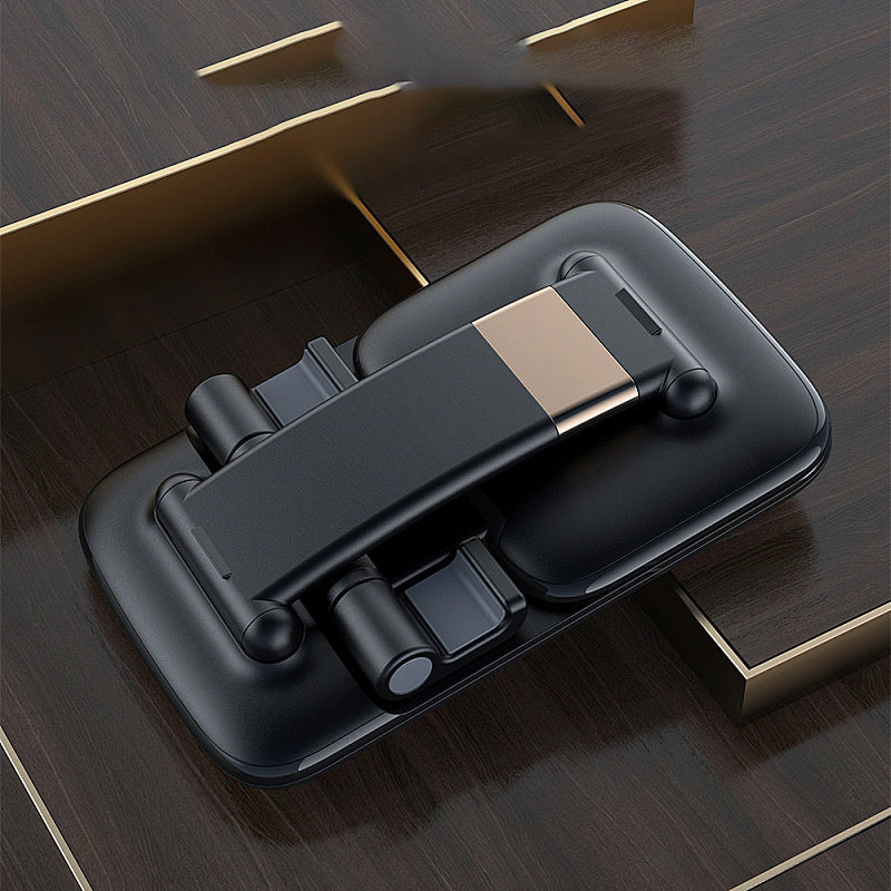 JMT-160330 Telescopic Folding Desktop Phone Holder – Adjustable Lazy Bracket in Black and White