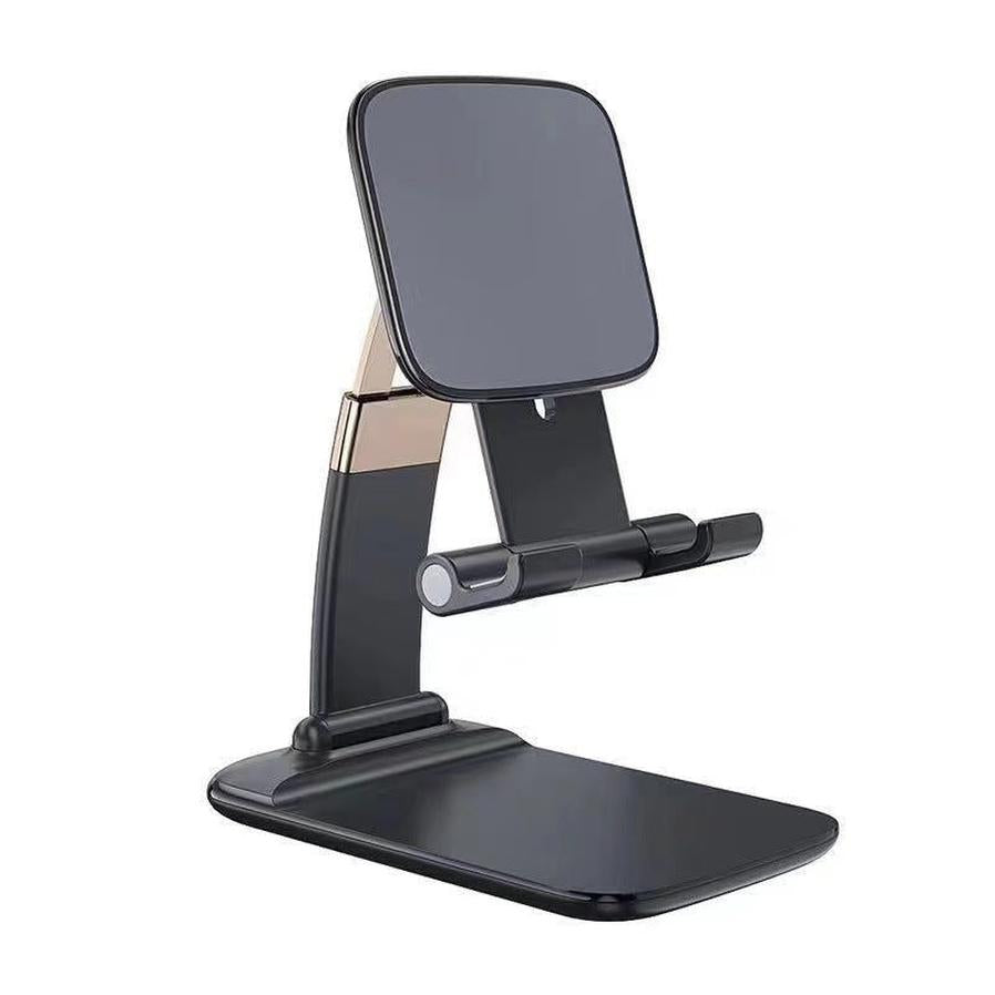 JMT-160330 Telescopic Folding Desktop Phone Holder – Adjustable Lazy Bracket in Black and White