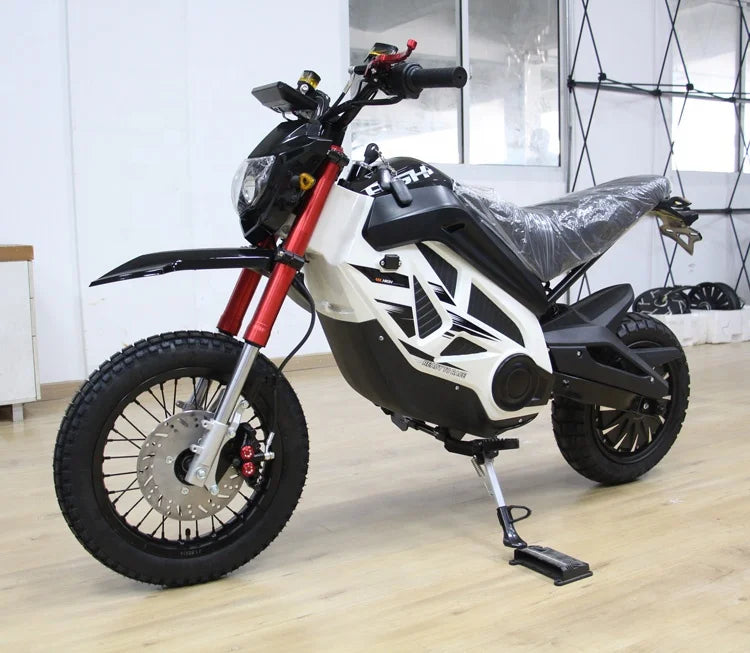 JMT-160394 3000W Electric Dirt Bike with Lithium Battery for Racing and Off-Road Adventure , Top Speed 27.9 mph