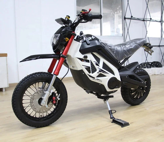 JMT-160394 3000W Electric Dirt Bike with Lithium Battery for Racing and Off-Road Adventure , Top Speed 27.9 mph