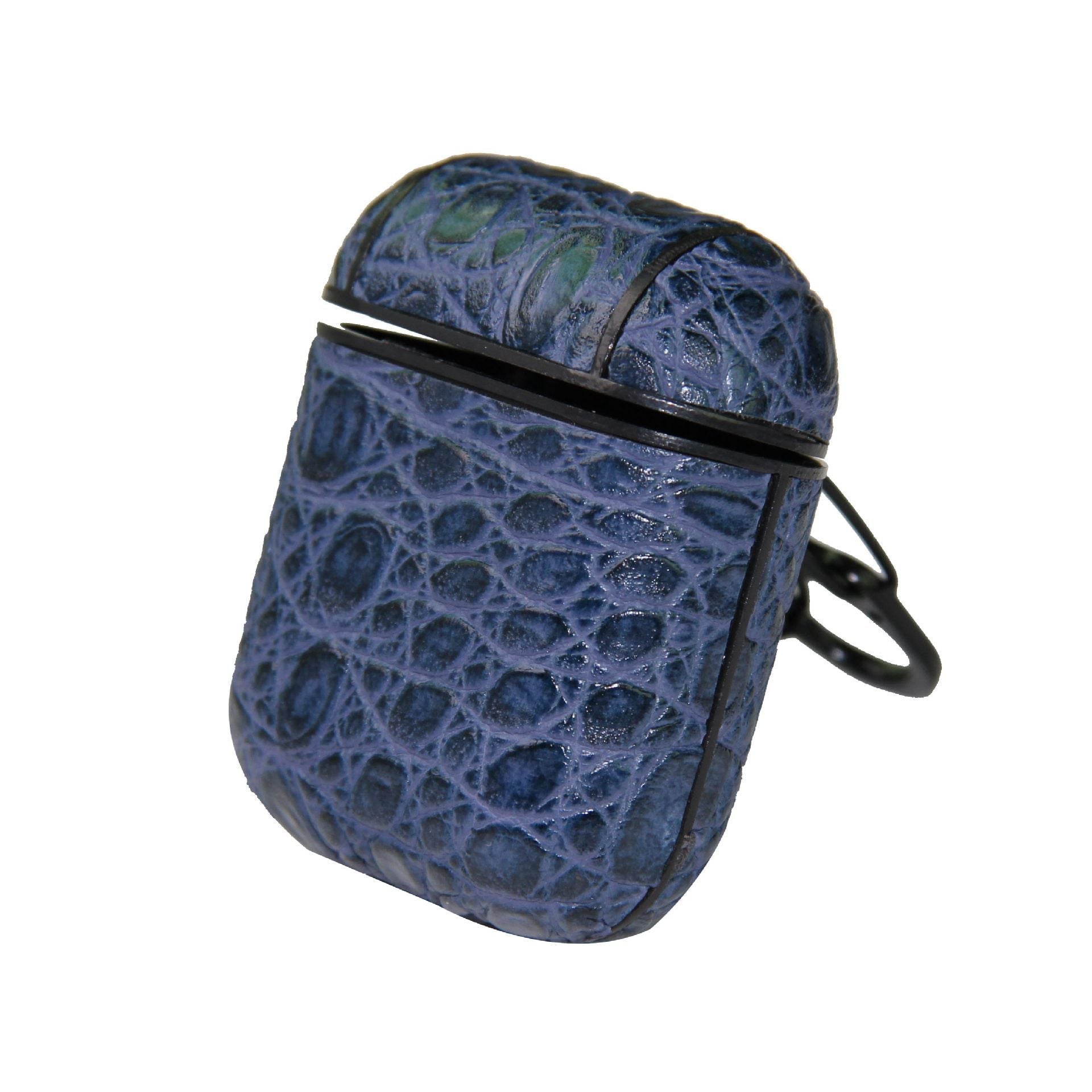 JMT-160458 Crocodile Pattern Wireless Bluetooth Headset Shell for AirPods – Stylish and Durable Imitation Leather Case