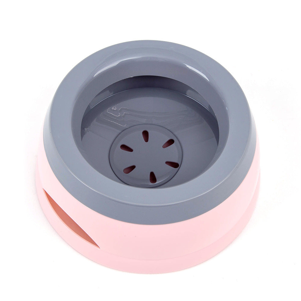 JMT-160650 Anti-Spill Pet Bowl for Car and Home, 15.3 x 18.9 x 8cm, Available in Pink, Army Green, Blue, Gray
