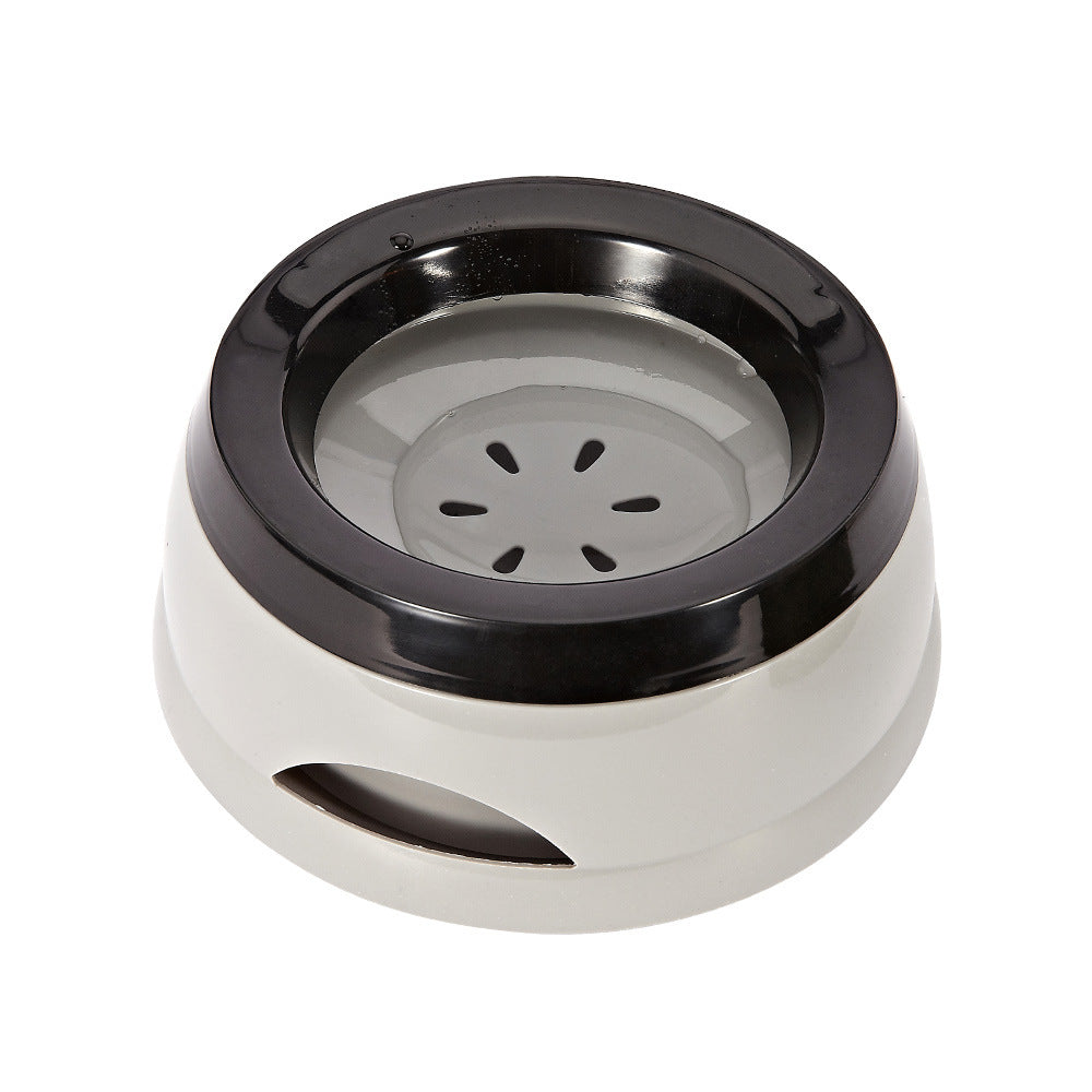 JMT-160650 Anti-Spill Pet Bowl for Car and Home, 15.3 x 18.9 x 8cm, Available in Pink, Army Green, Blue, Gray