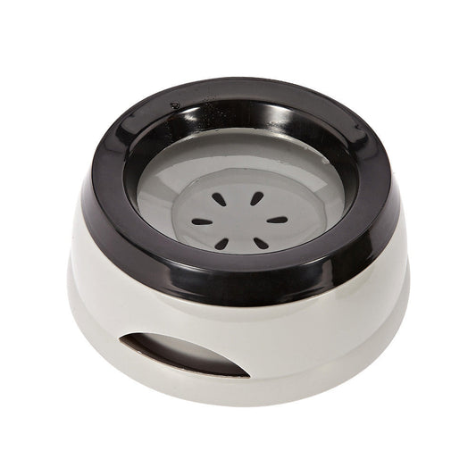 JMT-160650 Anti-Spill Pet Bowl for Car and Home, 15.3 x 18.9 x 8cm, Available in Pink, Army Green, Blue, Gray