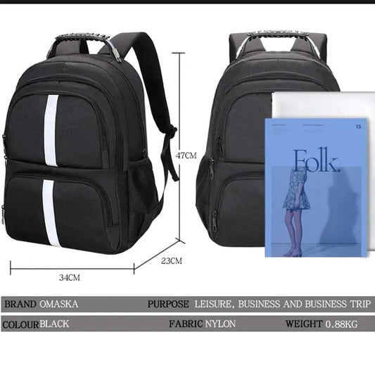 JMT-161034 Waterproof 18 Inch Business Laptop Backpack with Custom Logo Design
