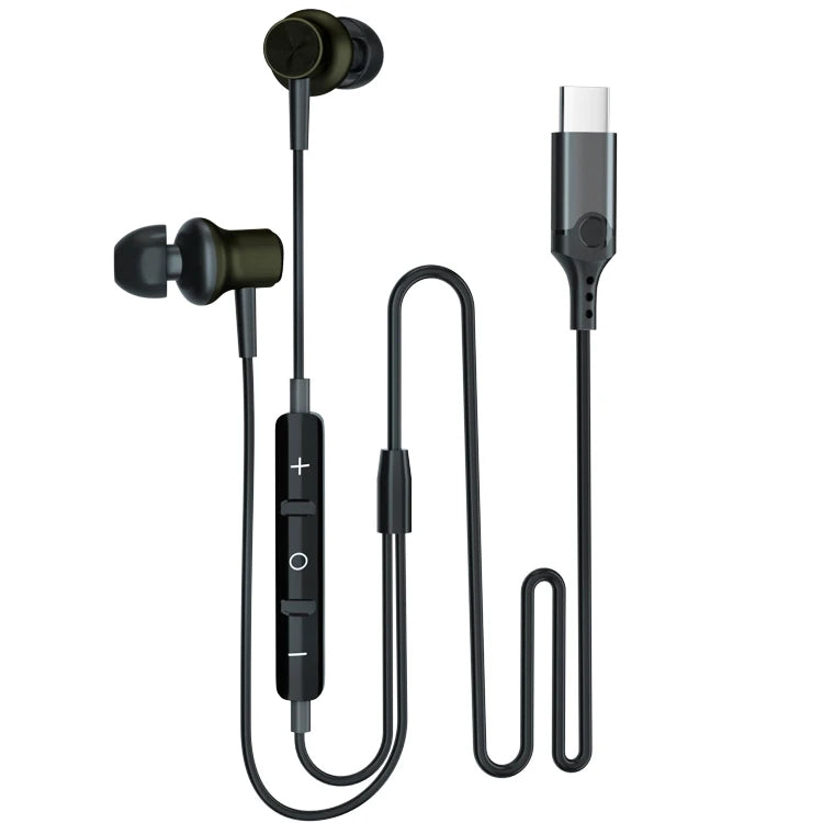 JMT-161290 USB-C In-Ear Headphones with Microphone and Handsfree Function
