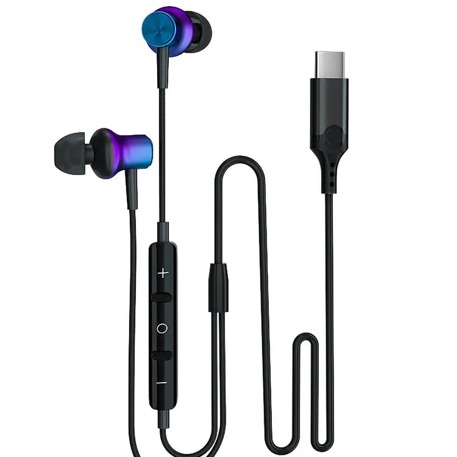JMT-161290 USB-C In-Ear Headphones with Microphone and Handsfree Function