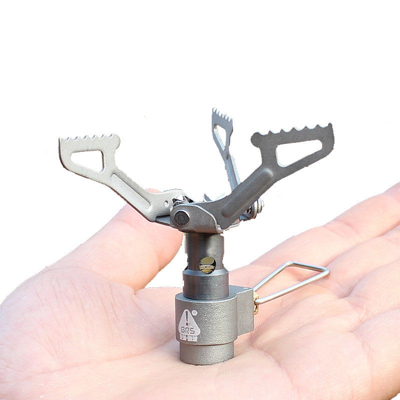 JMT-161482 Compact Titanium Camping Stove for Outdoor Cooking and Survival Needs