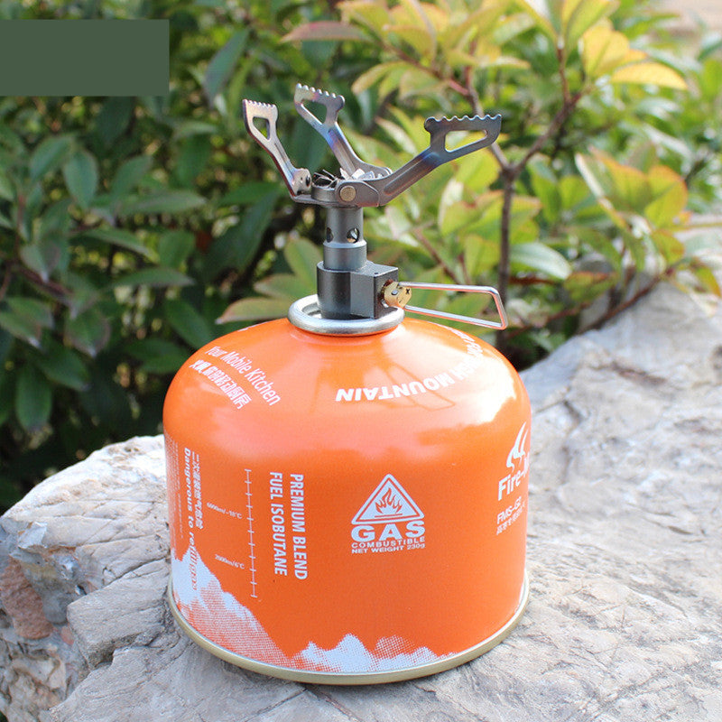 JMT-161482 Compact Titanium Camping Stove for Outdoor Cooking and Survival Needs