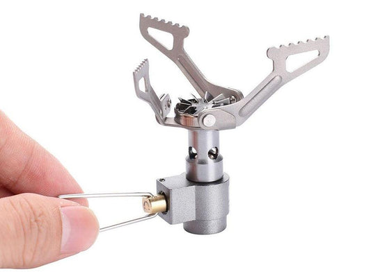 JMT-161482 Compact Titanium Camping Stove for Outdoor Cooking and Survival Needs