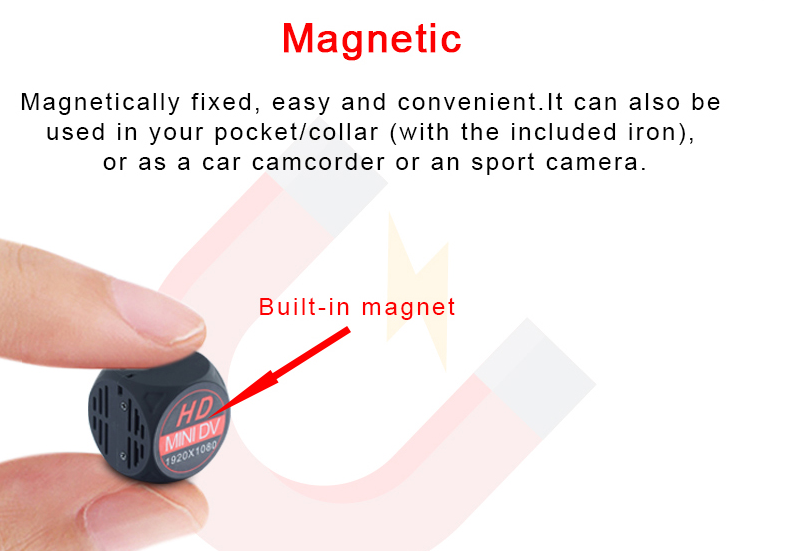 JMT-161546 Infrared Night Vision Digital Video Camera - Compact Photography & Sports DV Camera