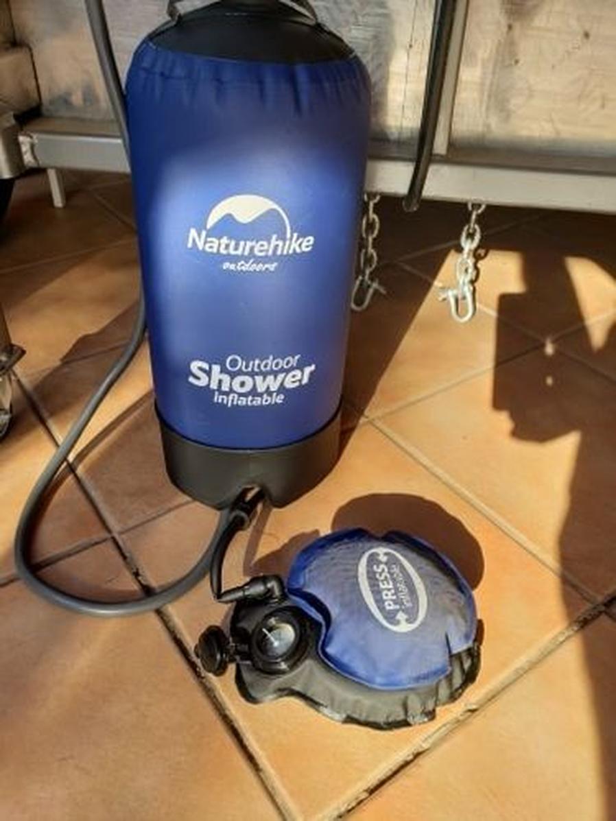 JMT-161674 Portable Outdoor Camping Shower Bag - Convenient Folding Design for Easy Use