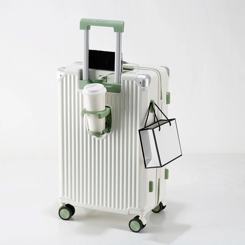 JMT-161674 Soft Carry-On Luggage Set with Spinner Wheels for Travel