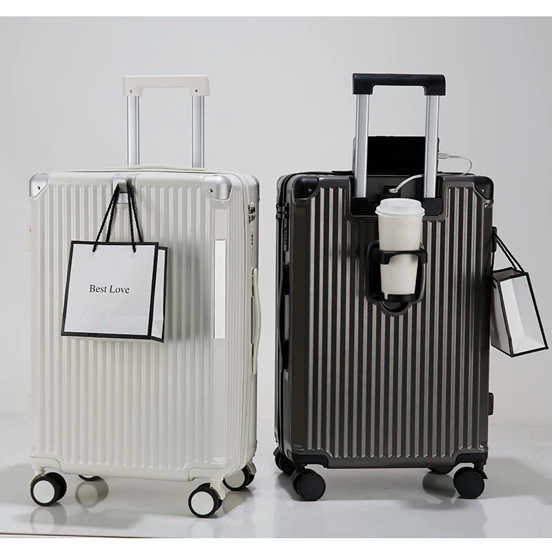 JMT-161674 Soft Carry-On Luggage Set with Spinner Wheels for Travel