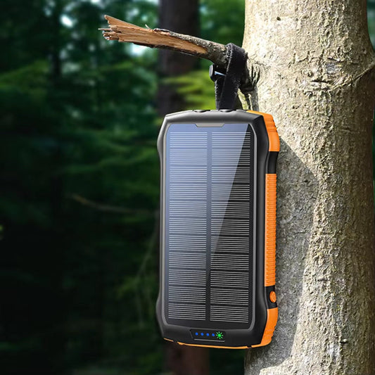JMT-161802 20000mAh Solar Power Bank with IP67 Waterproof, High-speed Wireless Charging & Dual USB C Output