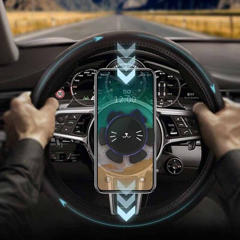 JMT-163786 Magnetic Car Phone Stand with 360-Degree Rotation and Strong Suction for Safe Driving