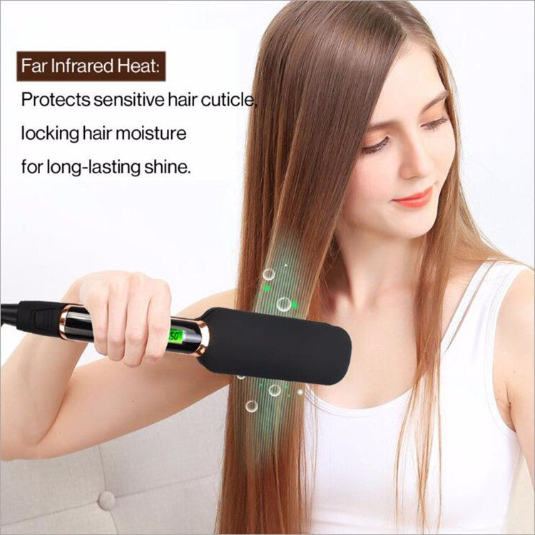 JMT-163914 Infrared Hair Straightener with Touch Control and LED Display, Fast Heating Ceramic Plates
