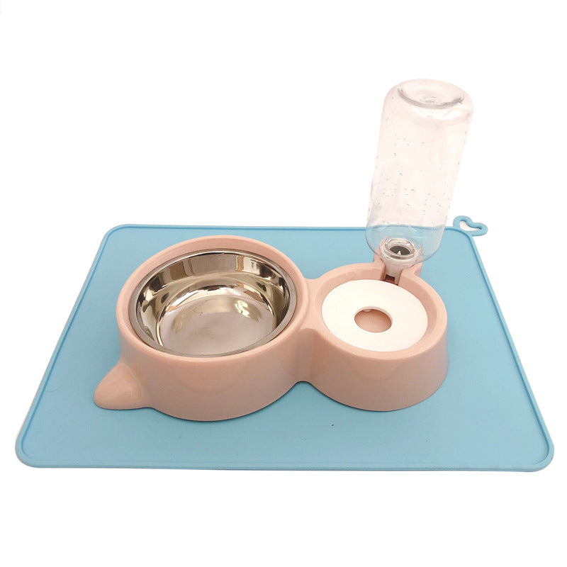 JMT-164106 Automatic Double Dog and Cat Bowl with 500ml Water Supply System