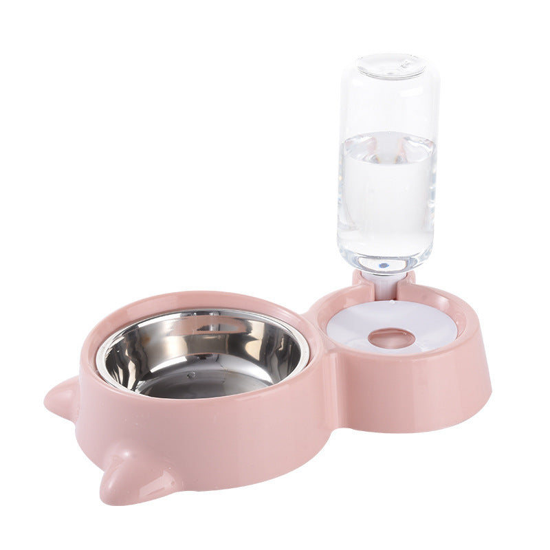 JMT-164106 Automatic Double Dog and Cat Bowl with 500ml Water Supply System