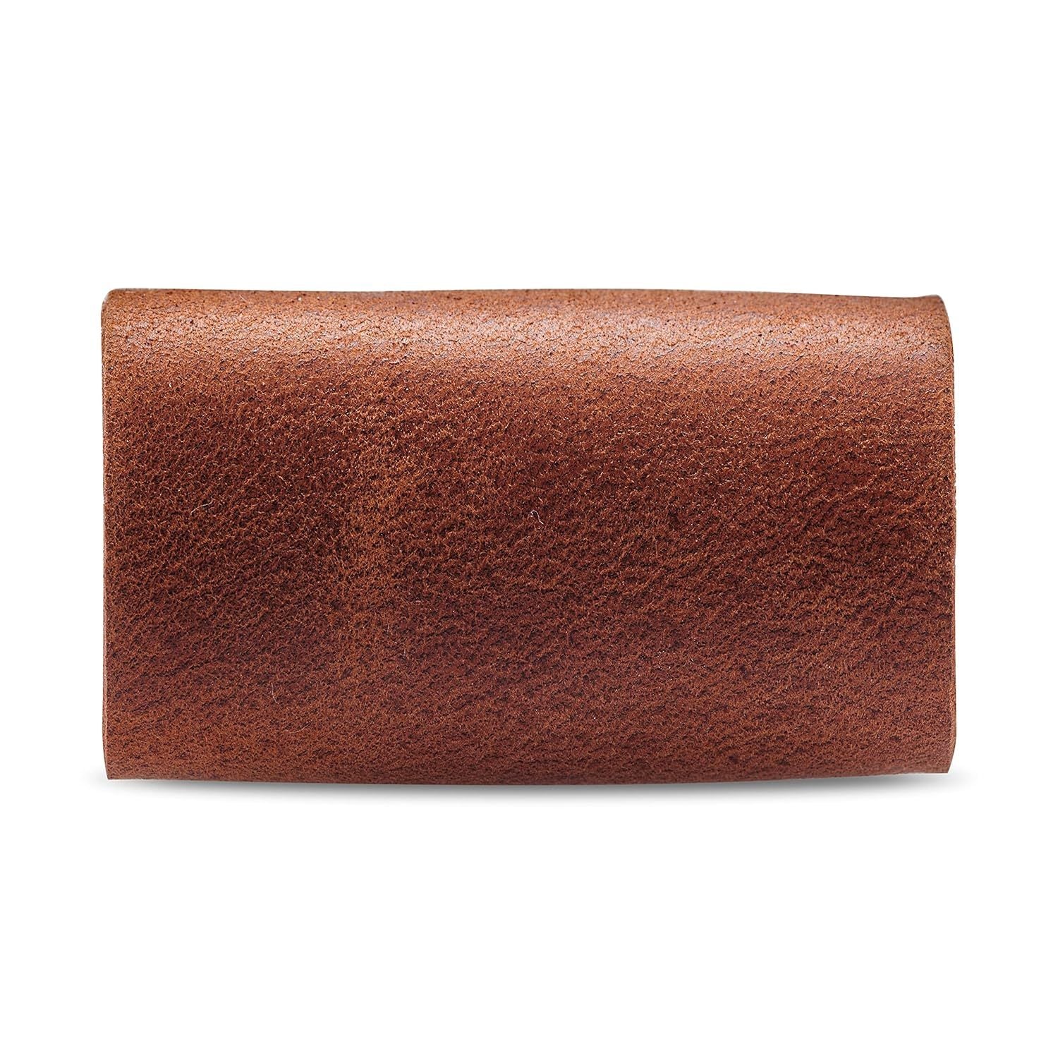 JMT-164170 Genuine Leather Case for Double Edge Safety Razor - Travel Protector Cover