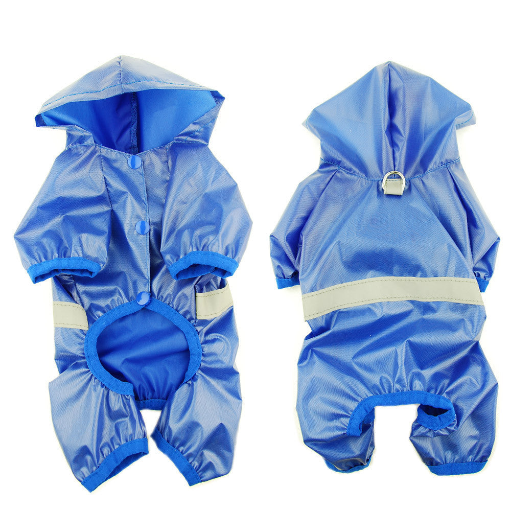 JMT-164554 Waterproof Reflective Boxer Jumpsuit for Pets with Breathable Material