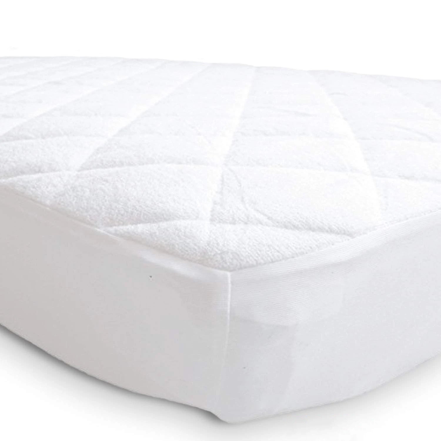 JMT-165002 Custom Quilted Waterproof Bamboo Cotton Baby Mattress Protector for Cot, Bassinet, and Crib