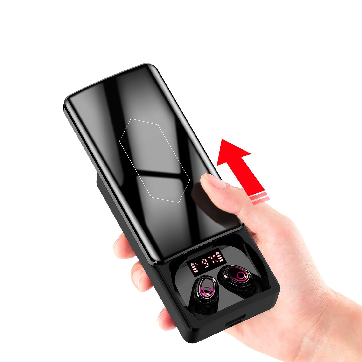 JMT-165066 Bluetooth 5.0 Sports Earbuds with 10000mAh Battery and Voice Control