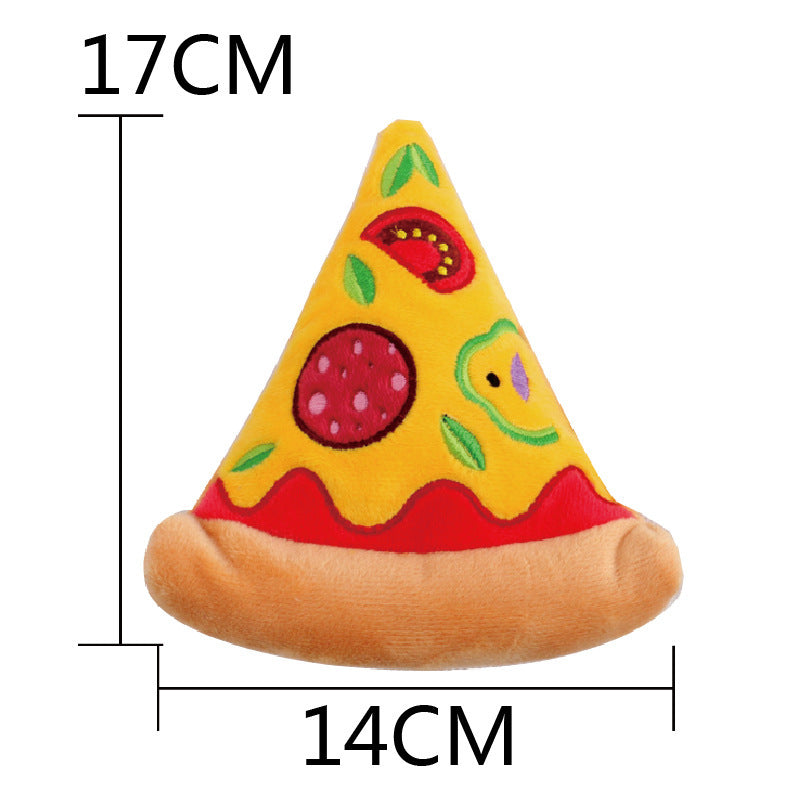 JMT-165066 Cute Pet Voice Sounding Toy - Assorted Food & Drink Designs for Dogs