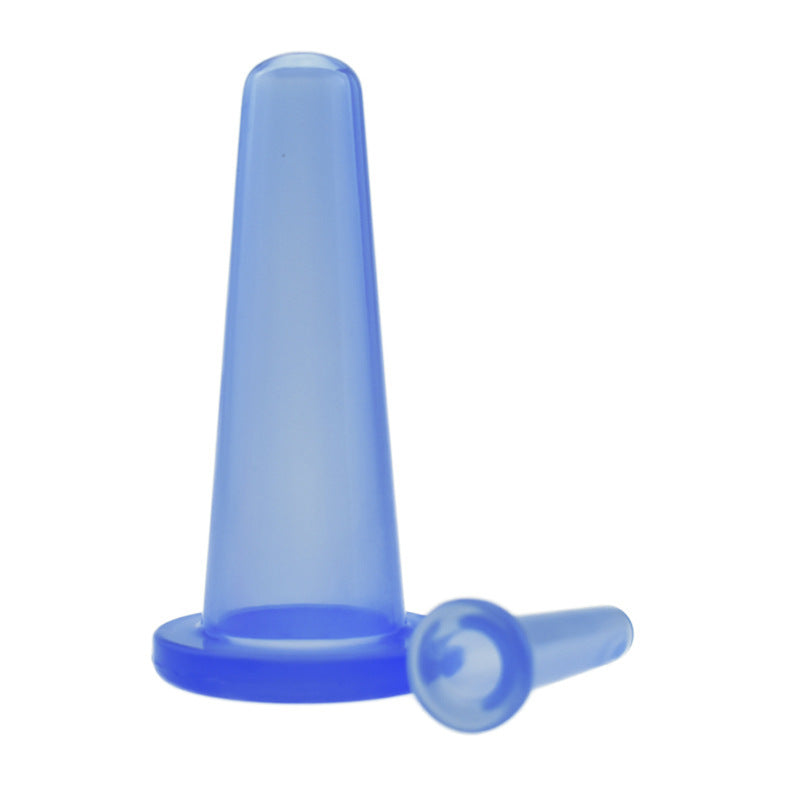 JMT-165066 Silicone Cupping Set with Face and Eye Cups - Effective Suction Therapy for Body and Skin Treatment