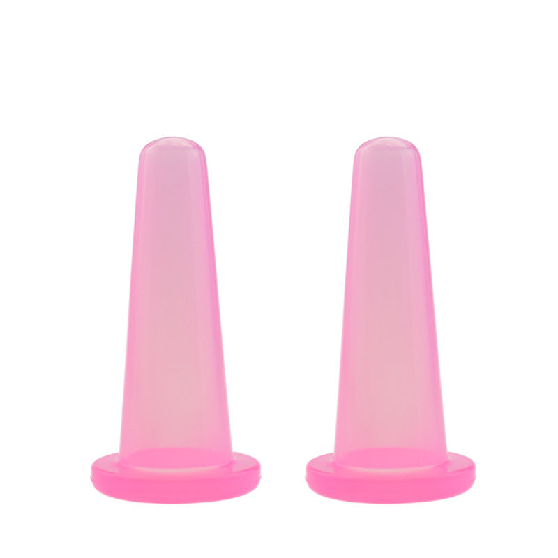 JMT-165066 Silicone Cupping Set with Face and Eye Cups - Effective Suction Therapy for Body and Skin Treatment