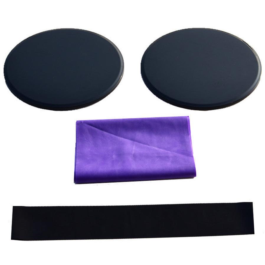 JMT-165130 Three-Piece Yoga Fitness Set for All Levels: Mat, Block, and Strap