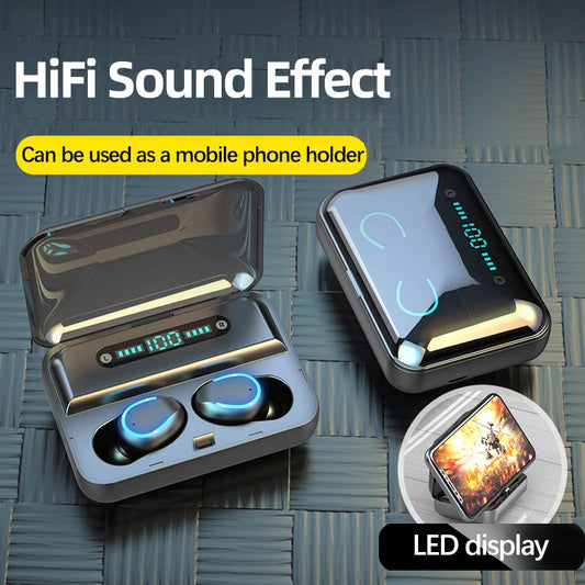 JMT-165258 True Wireless Earbuds with Touch Control and HiFi Stereo Sound for Sports and Gaming