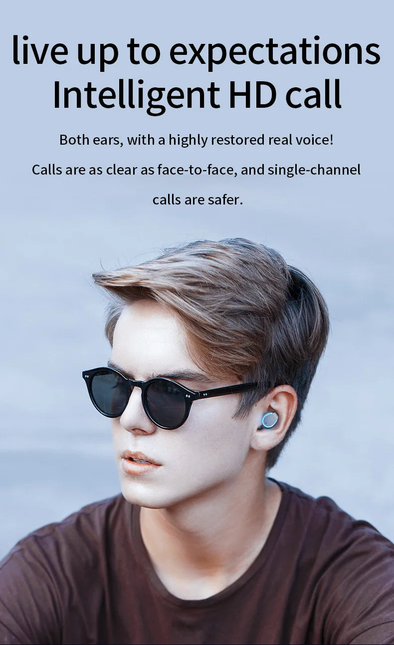JMT-165258 True Wireless Earbuds with Touch Control and HiFi Stereo Sound for Sports and Gaming
