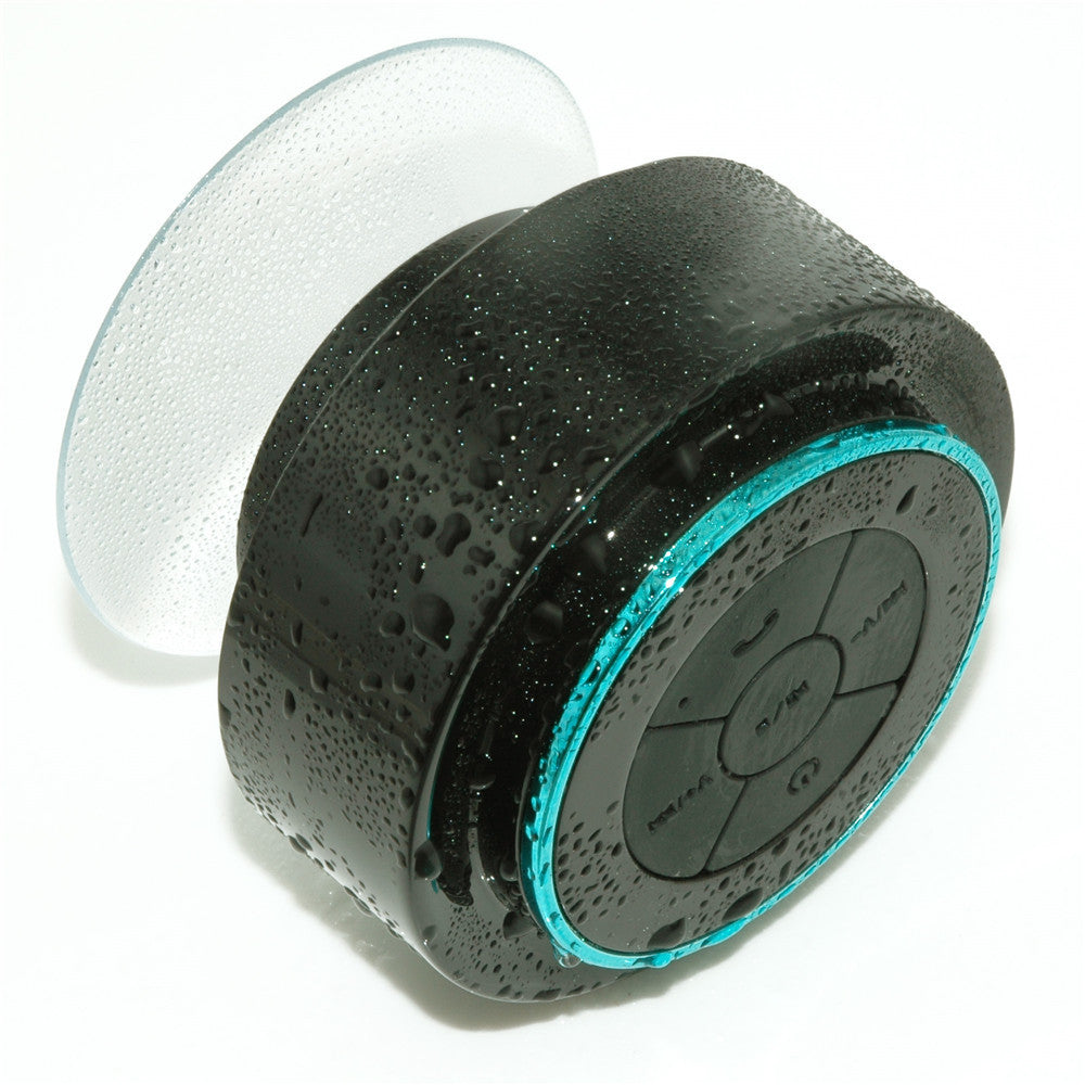 JMT-165258 Waterproof Portable Bluetooth Speaker with Call Function - Mini Bathroom Speaker, 8-Hour Playtime, USB Rechargeable